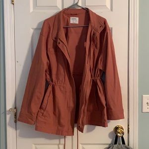 Blush utility jacket! Never worn!